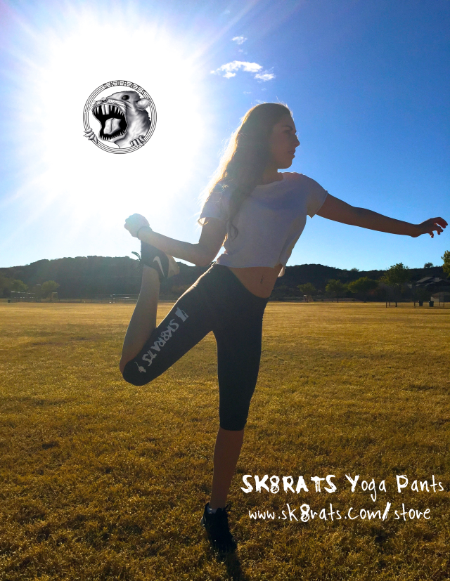 SK8RATS Yoga Pants Ad